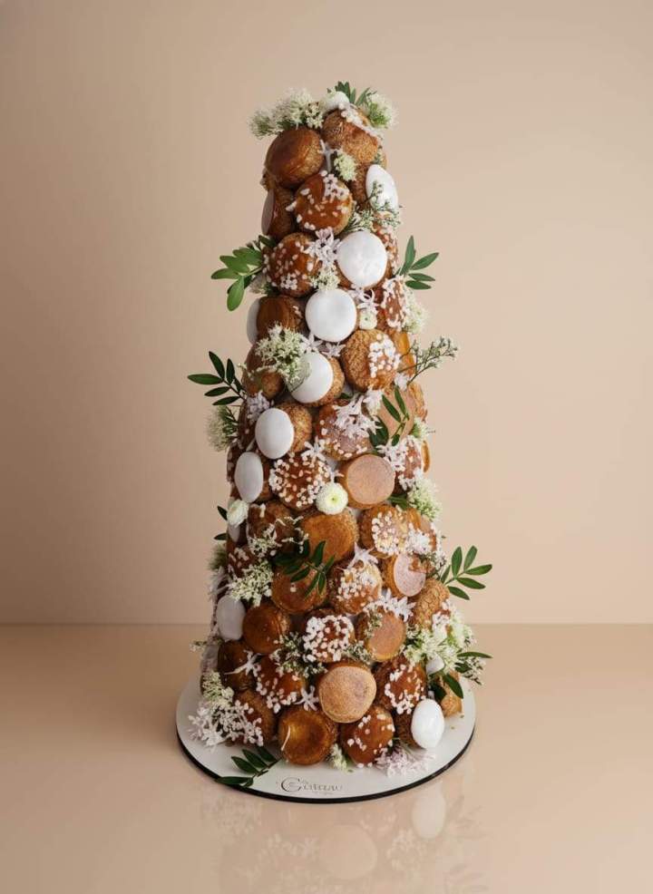 Pièce montée aux choux Indre-et-Loire