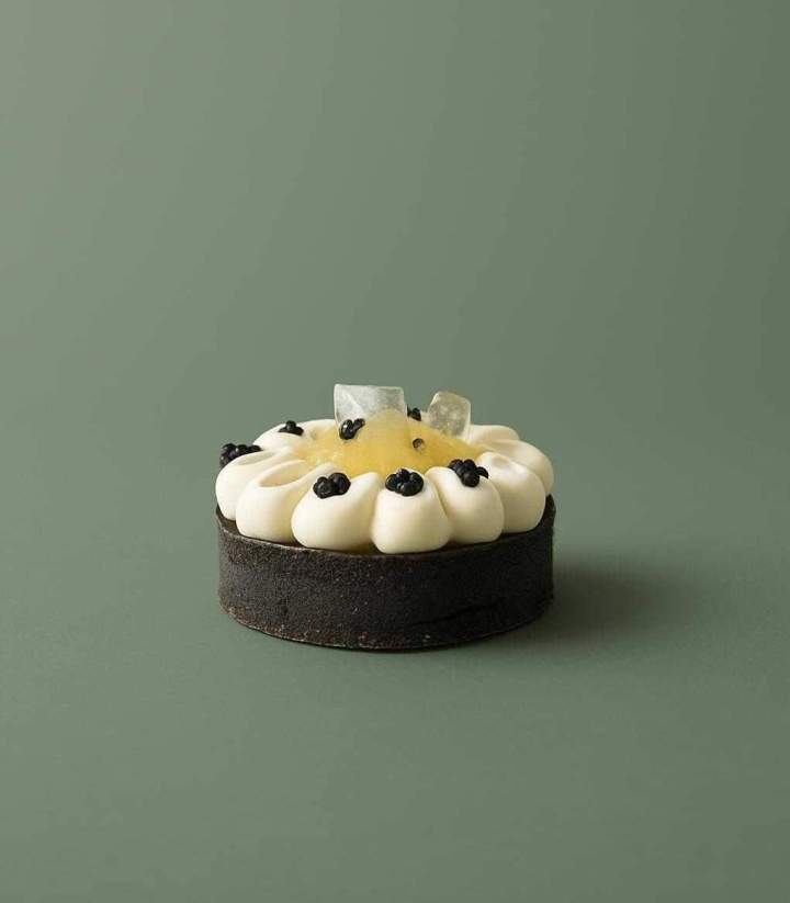 Tarte citon yuzu Indre-et-Loire